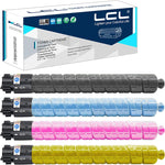 LCL Compatible Toner Cartridge Replacement for Ricoh IM C300 C400 842378 842379 842380 842381 IMC300F IMC400F IMC400SF (4-Pack Black, Cyan, Magenta, Yellow)