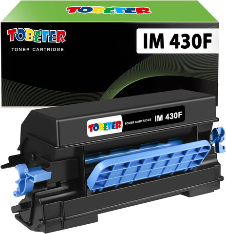 ToBeter Compatible IM430 IM430F Toner Print Cartridge Replacement for Ricoh IM 430 430F C430 C430F 418126 Use for Ricoh Lanier Savin IM C430 C430F P 502 P502 Printer (Black 1-Pack)