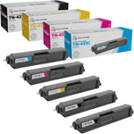 LD Products Compatible Toner Cartridge Replacements for Brother TN433 High Yield (2 Black, 1 Cyan, 1 Magenta, 1 Yellow, 5-Pack) for HL-L8260CDW, HL-L8360CDW, HL-L8360CDWT, MFC-L8610CDW, & MFC-L8900CDW