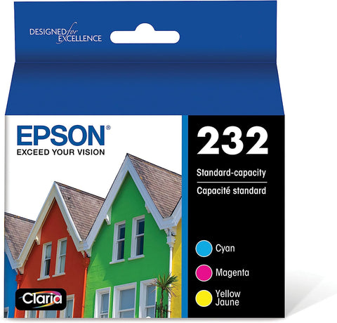 Epson T232 Color Combo Ink Cartridges, Standard Capacity