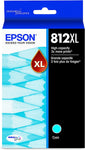 Epson T812 DURABrite Ultra Ink High Capacity Cyan Cartridge (T812XL220-S) for Select Workforce Pro Printers