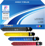 Toner Tap HIGH Yield for Ricoh MP C4503 C5503 C6003 (4-Pack Bundle) 841849 841851 841852 841850 Compatible Color Cartridge Replacements