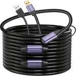 LDKCOK USB 2.0 Type A Male to A Female Active Repeater Extension Cable 100ft, High Speed 480 Mbps