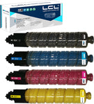 LCL Compatible Toner Cartridge Replacement for Ricoh 821070 821105 821106 821107 821108 CLP37A LP137CA C440DN C430DN C430 C431DN C441DN C430DN C431DN C431DN-HS(4-Pack Bk C M Y)