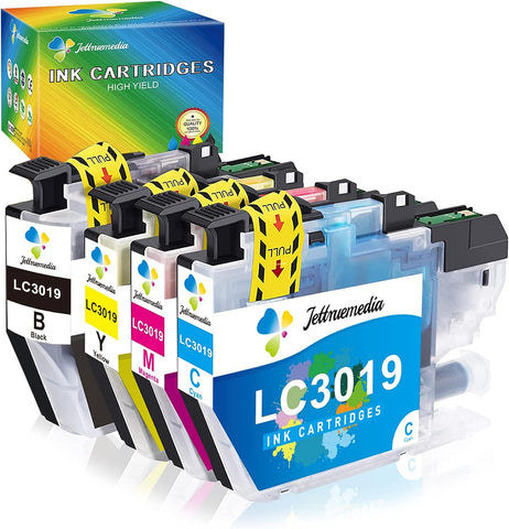 JTM LC3019XXL LC3017XXL Compatible Ink Cartridge Replacement for Brother LC3019 LC3017 XXL Work with Brother MFC-J5330DW MFC-J5335DW MFC-J6530DW MFC-J6730DW MFC-J6930DW MFC-J6530DW Printer?4-Pack