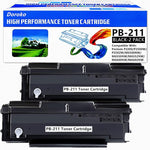 Doroko PB-211 Toner Cartridge Compatible Replacement for Pantum PB-211 PB-211EV Black Toner Cartridge Compatible with M6602NW P2500W P2502W M6550NW M6600NW M6552NW (PB211-2PK)