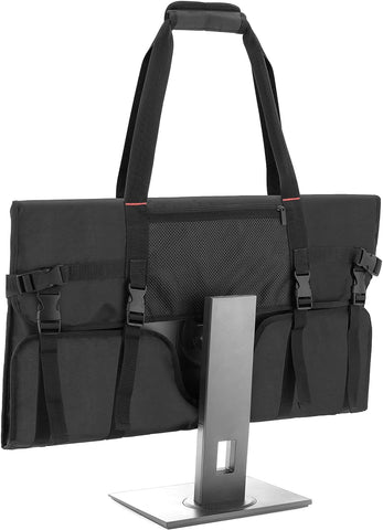 Trunab Carrying Case for 24" Monitors/LCD Screens Compatible with iMac 21.5"/24", Protective Monitor Travel Bag with Padded Velvet Lining (Patented Design)