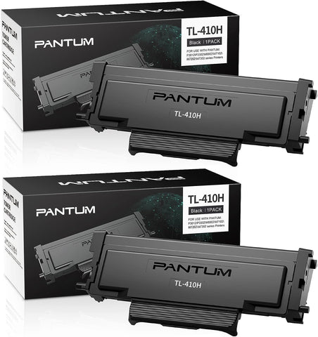 Pantum TL-410H Toner Cartridge 2 Pack Replacement with 6000 Page Yield Compatible with P3012DW, P3302DN, P3302DW, M6802FDW, M7102DW, M7102DN, M7202FDW Series