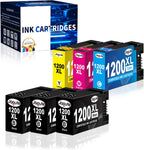 Jagute 1200XL Compatible Ink Cartridges Replacement for Canon PGI-1200XL PGI-1200 XL 1200XL Work for MAXIFY MB2050 MB2350 MB2320 MB2020 MB2720 MB2120 Printers