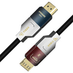 GeoHN.G 8K HDMI 2.1 Cable 2M/6.56ft, 48Gbps Fiber Optical Cable, 8K@60Hz 4K@120Hz, HDR10+, eARC, 3D, HDCP 2.2/2.3, Compatible with Monitor DVD TV Game Console Laptop