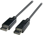 Accell DisplayPort to DisplayPort Version 1.4 Cable, 3.3ft / 1m, Poly Bag (International), Black (B088C-003B-23)