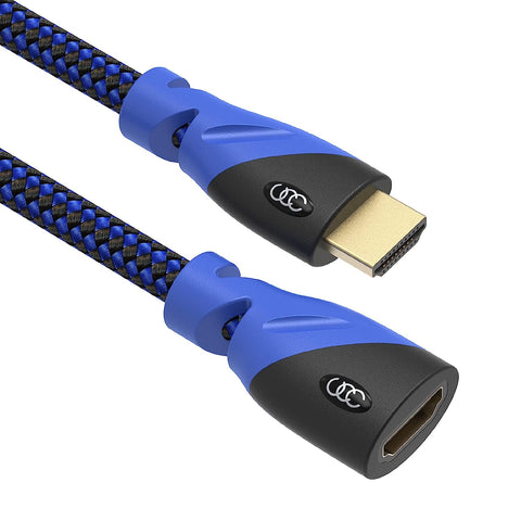 Ultra Clarity Cables High Speed HDMI Extension Cable - 20 ft - Male to Female Connector 4k HDMI Extender