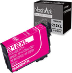 NoahArk 1 Pack 212XL Remanufacture Ink Cartridge Replacement for Epson 212XL 212 T212XL High Yeild for Workforce WF-2830 WF-2850 Expression Home XP-4100 XP-4105 Printer (1 Magenta)