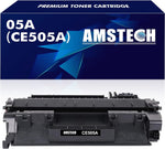 CE505A 05A Black Toner Cartridge 1 Pack Compatible Replacement for HP 05A CE505A Toner Cartridge for P2035 P2035N P2055DN 2055DN 2035N P2030 P2050 P2055D P2055X Printer