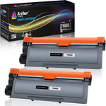 Arthur Imaging Compatible Toner Cartridge Replacement for Brother TN660 TN630 High Yield Compatible with HL-L2300D HL-L2380DW HL-L2320D DCP-L2540DW MFC-L2700DW MFC-L2685DW (Black, 2-Pack)