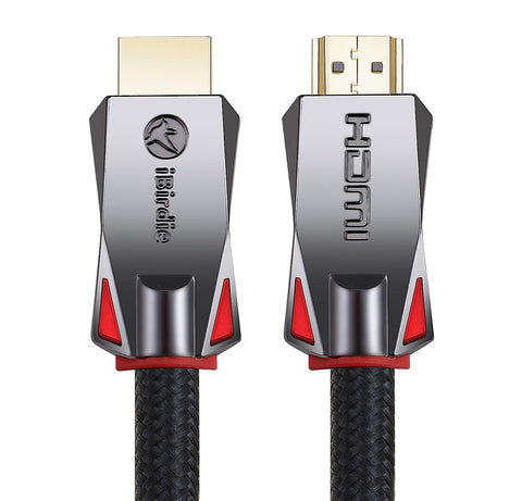 4K HDR HDMI Cable 15 Feet, 18Gbps 4K 60Hz(4:4:4 HDR10 ARC HDCP 2.2) 1440p 144Hz High Speed Ultra HD Bi-Directional Cord 24AWG Compatible with Apple-TV Ps4 Xbox One