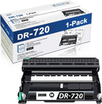 MaxColor DR720 1 PackBlack Compatible DR720 Drum Unit Toner Not Included Replacement for Brother hl5450DN 5470DWDWT DCP8110DN 8150DN MFC8710DW 8810DW 8910DW Printer Drum Unit