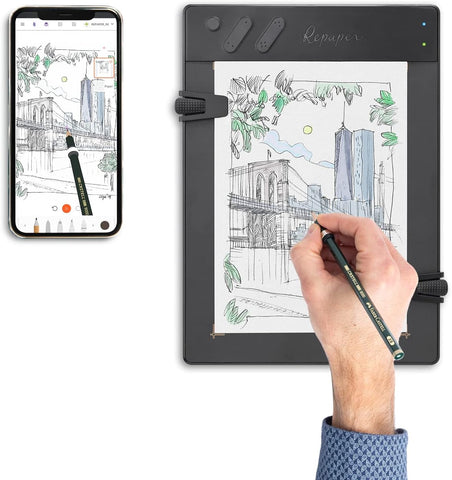 iskn Repaper Faber-Castell Edition - Pencil & Paper Graphic Tablet with 8192 Pressure Levels