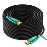 Maximm 4K HDMI Cable 200 Foot High-Speed Fiber Optic 18Gbps 4K/60Hz, Unidirectional 2160p, 1080p, HDCP 2.2, 3D ARC-Compatible