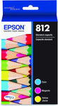 EPSON T812 DURABrite Ultra Ink Standard Capacity Color Combo Pack (T812520-S) for select Epson WorkForce Pro Printers