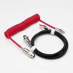 Custom Coiled Keyboard Cable USB Type-C for Mechanical Gaming Keyboard 1.8m