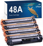 LemeroUexpect 48A Compatible Toner Cartridge Replacement for HP 48A CF248A 48X for M29w M15w M28w M28a M30w M15a M16w Printer (Black,4-Pack)