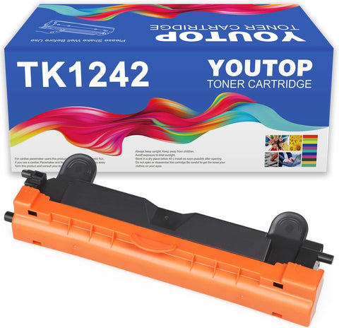 YOUTOP 1PK TK-1242 TK1242 Black Toner Cartridge Compatible for KYOCERA MA2000W PA2000W (1T02Y80UX0)