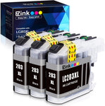 E-Z Ink (TM) Compatible Ink Cartridge Replacement for Brother LC203XL LC203 XL to use with MFC-J480DW MFC-J880DW MFC-J4420DW MFC-J680DW MFC-J885DW (3 Black)