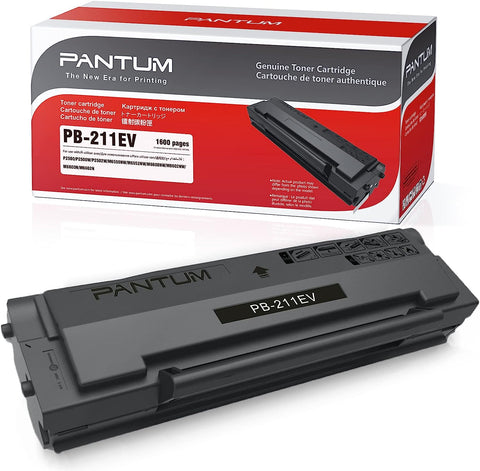 Pantum PB-211EV Black Toner Cartridge Compatible P2500W,P2502W,M6500NW,M6550NW,M6552NW,M6600NW,M6602NW Series Printers,Yields Up to 1600 Pages (2)