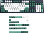 144 Keys Botanical Cherry Profile PBT Dye Sub Keycaps for MX Mechanical Keyboard GMMK Filco Ducky 104 TKL GK61 KBD75 96 GK64 68 (144 Key Botanical)