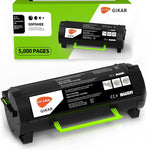 GIKAR 501H Toner Cartridge Compatible for Lexmark 50F1H00 for MS310 MX310 MS410 MX410 MS510dn MX510 MS312dn MS315dn MS610dn MS415dn MX511 MX611 500HA 50F0HA0 5,000 Pages