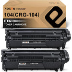 TESEN Compatible Toner Cartridge Replacement for Canon 104 CRG-104 FX-9 FX-10 Toner Cartridge Using with Canon Imageclass D420 D450 D480 MF4150 MF4350D MF4270 MF4370DN MF4380DN Printer 2-Pack