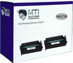 MTI 58X MICR High Yield Replacement for HP CF258X 58A CF258A HP M404 M404n M404dn M404dw MFP M428 M428fdw M428fdn M428dw Check Printer Ink with Chip (2-Pack)