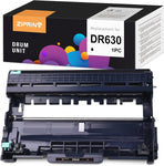 ZIPRINT Compatible Drum Unit Replacement for Brother DR630 DR-630 Drum Unit for HL-L2380DW MFC-L2700DW MFC-L2707DW MFC-L2685DW HL-L2305W DCP-L2520DW Printer (1 Black)