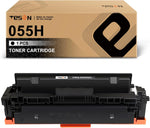 055H TESEN Compatible Toner Cartridge (with CHIP) Replacement for Canon 055H 055 for Canon ImageClass MF740C MF741Cdw MF743Cdw MF745Cdw MF746Cdw LBP660C Printer High Yield Black 1 Pack