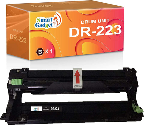 Smart Gadget Unit Compatible Drum Unit Replacement DR-223 DR223CL DR223 Black | Use with HL-L3210CW MFC-L3710CW MFC-L3770CDW MFC-L3750CDW HL-L3230CDN Printers | 1_Pack