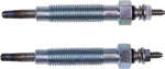 JEENDA Glow Plug E6303-65511 E6301-65512 Compatible with Kioti CK25 CK2510 CK2610 CK27 CK30 CK35 DK35 DK40 DK45 DK50 DK551 DS3510 DS4510 LK2554 LK2610 LK30 Mahindra 3510 (2)