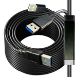 USB Cable 75FT A Male to A Male, USB 3.0 Extender for Data Transfer Hard Drive Enclosures, Printers, Modems, Cameras, Laptop Cooler