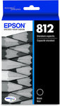 Epson T812 DURABrite Ultra Ink Standard Capacity Black Cartridge (T812120-S) for Select Workforce Pro Printers