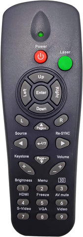 INTECHING BR-5030L Projector Remote Control for Optoma EH1020, EX542, EX615, PRO800, TH1020, TW6153D, TW762, TX540, TX542, TX5423D, TX6153D, TX762, TW766W, TX765W, TX766W