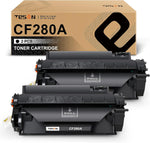 80A CF280A Pro 400 TESEN Compatible Toner Cartridge Replacement for HP 80A CF280A Toner Black for use with HP Laser Printer Pro 400 M401N M401DN M401DNE M401DW MFP M425 M425DN M425DW 2PK