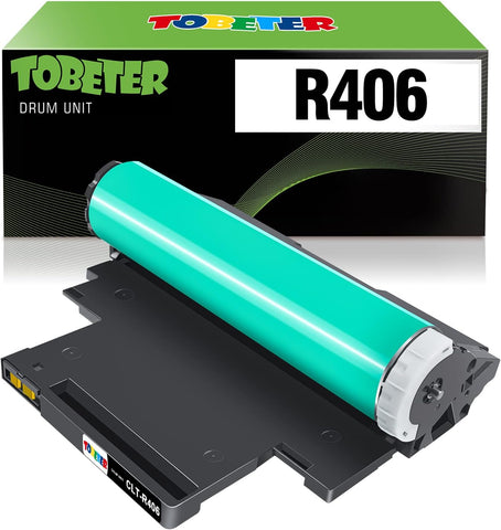 ToBeter Compatible Drum Unit (NO Toner) R404/R406 Replacement for Samsung CLT-R406 CLTR406 for Xpress C410W C430W C480FW CLP 365 CLP 368 CLP 365W CLX 3305W CLX 3305FN CLX 3305FW Printer ?1 Pack?