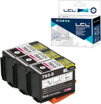 LCL Compatible Ink Cartridge Replacement for Pitney Bowes 793-5 P7L1 PRL1 DM200i DM225 P700 DM175i-MH DM100i DM200L DM125i DM150i DM175i (3-Pack Red)