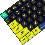 136 Key Cyber Style Cherry Profile Five Side Dye Sub Keycaps PBT Key caps for TKL 61 64 68 75 87 96 104 108 Keychron MX Keyboard