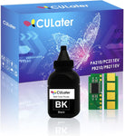 CULater PB210 PB211 (with Upgraded Chip) and Refill Toner Powder Compatible for Pantum P2207 P2500 P2501 P2500W P2505 P2550 P2200 M6200 M6500 M6505 M6550 M6600 M6607 PB210 PB211 Toner Cartridge