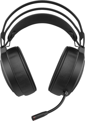 HP X1000 Wireless Gaming Headset with USB Connection, 7.1 Surround Sound, Earcup Storage, Comfortable, for Windows/PC and Sony PS4 (7HC42AA) Black