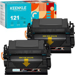 KEENKLE Compatible Toner Cartridge Replacement for Canon 121 CRG-121 CRG121 Compatible with imageCLASS D1620, imageCLASS D1650 Printer (Black, 2-Pack)