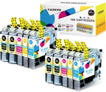 Compatible Ink Cartridge Replacement for Brother LC103 LC103XL LC101 LC 101 XL for MFC-J470DW MFC-J475DW MFC-J870DW MFC-J875DW Printer, 10P Combo Pack(4 Black, 2 Yellow, 2 Cyan, 2 Magenta)