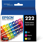 Epson T222 Color Combo Ink Cartridges, Standard Capacity