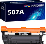 507A Black Toner Cartridge Compatible Replacement for HP 507A 507X CE400X CE400A CE401A CE402A CE403A for HP Laserjet Enterprise M551 M551n M551dn M551xh M570dn M570dw M575f Printer (1-Pack)